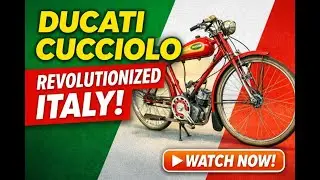 Ducati Cucciolo: The Legendary Post-War Engine That Changed Italian Mobility