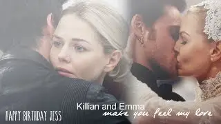Hook and Emma | Make you feel my love