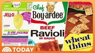 See how food ingredients have changed over the years