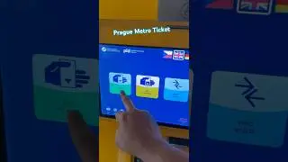 How to buy a ticket for Public transport in Prague #prague #czechrepublic #czech #travel #viralvideo