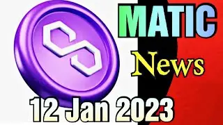 Matic price prediction 12 Jan 2023, Crypto Shakeel,matic polygon today latest news & forecast update