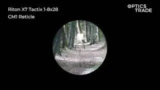 Riton X7 Tactix 1-8x28 Reticle CM1 | Optics Trade Reticle Subtensions