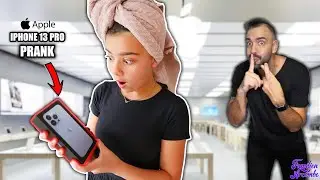 IPHONE PRANK P&Aring; BELLA med nya APPLE IPHONE 13 PRO *en TWIST!!!*