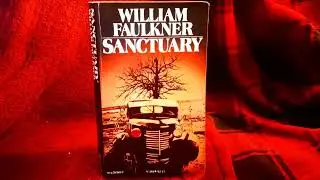 Sanctuary William Faulkner 1958 Vintage Paperback Literature Fiction Book