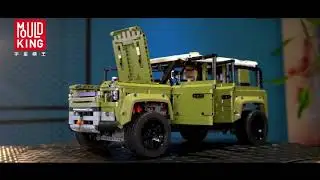 Mould King MOC 13175 Technic Series Land Car Rover Off-road Vehicle Model Building Blocks