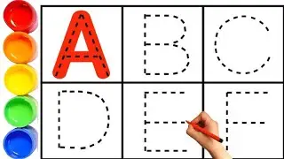 Phonics abc song - kids educational space learning - A for Apple , B for Ball , ABC Song