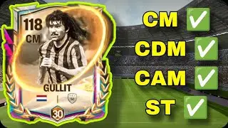 ОБЗОР РУУДА ГУЛЛИТА 113 ОБЩ! Самая универсальная икона в FC Mobile? Протестировано CM/CDM/CAM/ST ...