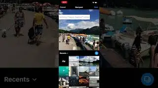 iPhone - Share Panoramic Photo on Instagram