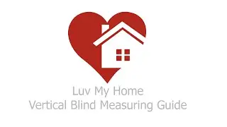 How to measure for a vertical blind
