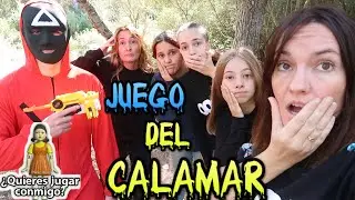 EL JUEGO DEL CALAMAR EN LA VIDA REAL , con amig@s LUZ VERDE, LUZ ROJA!