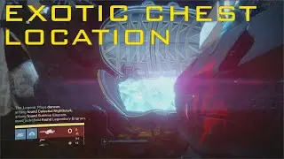Destiny - ''NEW'' Exotic Chest Location | Wrath Of The Machine Raid Exotic Chest!