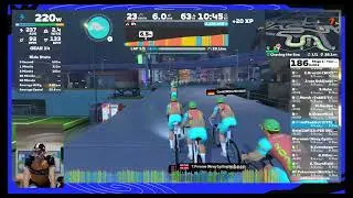 Tour de Zwift stage 1 Standard - Chasing the Sun (Makuri Islands)