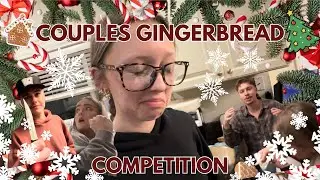 🚨INTENSE🚨COUPLES GINGERBREAD HOUSE COMPETITION - Everyone Broke Up&hellip; Winter Break Vlog 😈