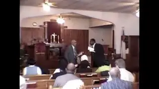 7-shapenote singing, Military Chapel, Caldonia MS 2002