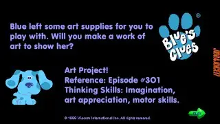 Blue's Clues: Art Project Shockwave Game (No Commentary)