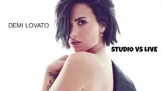 Demi Lovato  - Studio vs Live