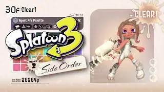 Splatoon 3 Side Order - Splattershot Run First Try Gameplay Walkthrough