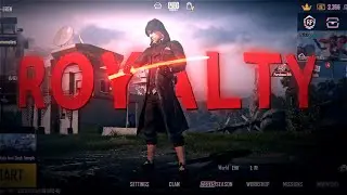 Royalty - Pubg Lobby Edit 🔥 | Free Project File #lobbyedit