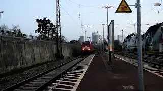 Z&uuml;ge in Karlstadt - BR 111, 146, 218, Doppelstockwagen, Modus-Wagen und mehr...