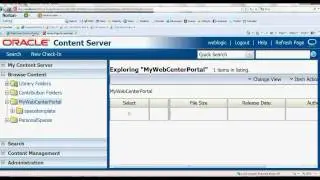 Oracle Webcenter Spaces and UCM Integration