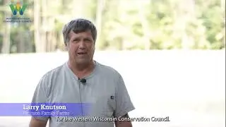 Larry Knutson shares about new dam construction