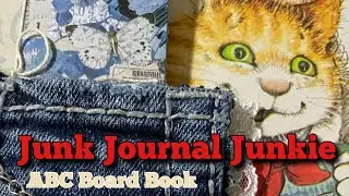 J is for Junk Journal Junkie | Vintage ABC Junk Journal Series