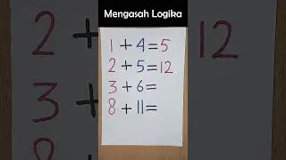 Mengasah Logika | Part 1 #shorts #shortsyoutube #maths #education #tricks #logic #asahotak