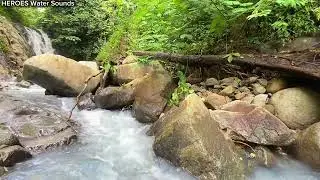 Flowing Waterfall ASMR | Natural Ambient for Deep Sleep
