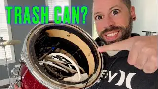 Put your JUNK in an old Drum!
