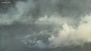 Prescribed burn occurs over Camp Bullis Friday