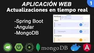 Spring Boot / Angular / MongoDB Real Time Data Web App - Parte 1