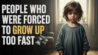 People Who Were Forced to Grow Up Too Fast
