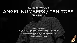 Chris Brown - Angel Numbers / Ten Toes (Karaoke Version)