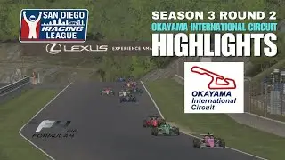 San Diego iRacing League FIA F4 S3 R2 Highlights - Okayama Circuit 1.30.26