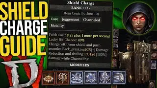 Diablo 4 - ЗАРЯД ЩИТА, ОДНОКНОПОЧНЫЙ ЗУММЕР