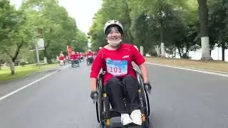 The 3rd JBH National Wheelchair Marathon for the Disabled ended.
