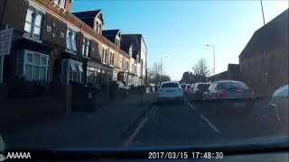 Dash Cam - Birmingham Selly Park, A441 (Pershore Road), White Van VO04YLD