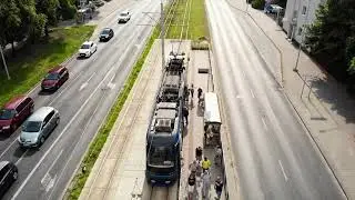 Budowa linii tramwajowej w Toruniu