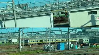 【余ったE231系4600番台廃車に】東京総合車両センターに留置されているE231系4600番台