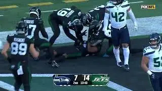 Kene Nwangwu 99 Yard KICKOFF RETURN TOUCHDOWN Seahawks vs Jets 🔥