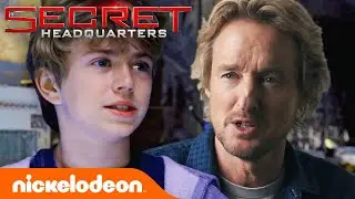 Secret Headquarters Special Look w/ Owen Wilson, Walker Scobell & More Cast Members! | Nickelodeon
