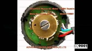 Brushless Maxon EC Motor 118894 Repairs @ Advanced Micro Services Pvt. Ltd,Bangalore,India