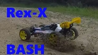 Reely Rex-x 2wd 1/8 RtR Nitro Buggy Bash Clip 2015 Full HD