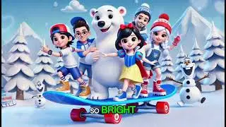 Polar Board Riders 2: Extreme Board Adventures in the Frozen Wilderness | Cartoon Kids Song