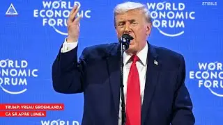 ATENȚIE: Trump cere Groenlanda, în discursul la Davos: „Până acum, n-am cerut nimic de la NATO”
