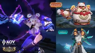 AOV New Skin Codex Xeniel Qi, TeeMee, Xeniel | New Year 2023 - Arena of Valor