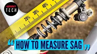 How Should I Measure Sag On A Coil Shock? | #AskGMBNTech