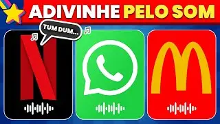 👂🏼TESTE SUA MEMÓRIA AUDITIVA 🧠👀 | Adivinhe a MARCA pelo SOM 🔊🔥