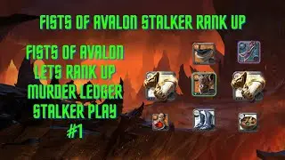 Fists Of Avalon Rank Up Build Murder Ledger Stalker Albion Online Corrupted Dungeon #1