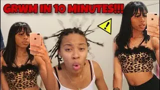 Fastest GRWM Ever | Drastic Transformation | ft. Unice Hair